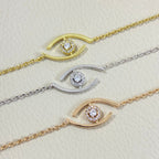 [Twinkle ]Twinkle Eye Pave-Set Diamond Bracelet