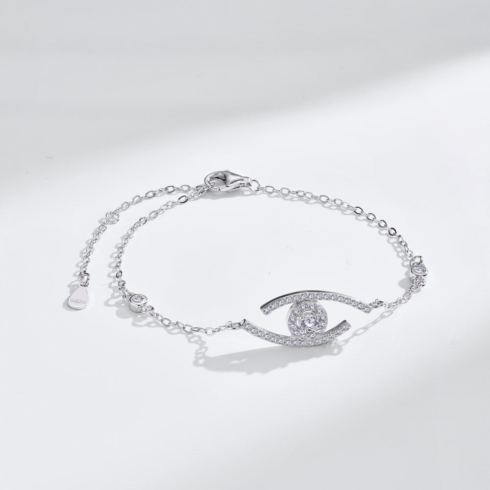 [Twinkle ]Twinkle Eye Pave-Set Diamond Bracelet