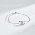 [Twinkle ]Twinkle Eye Pave-Set Diamond Bracelet