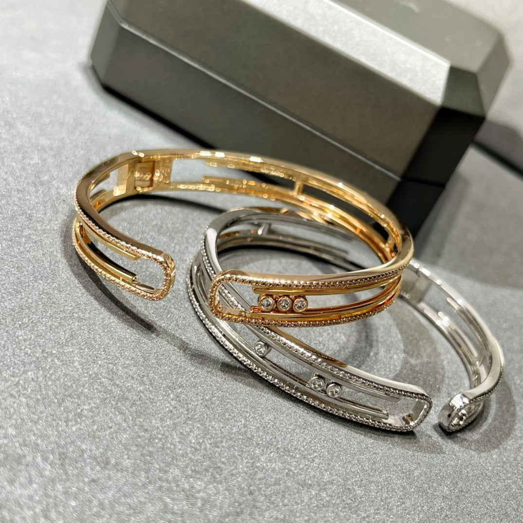 [Twinkle ]MOVE 10TH PAVED DIAMOND BRACELET