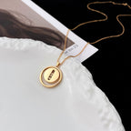 [Twinkle ]Twinkle MOVE MOP PINK GOLD NECKLACE