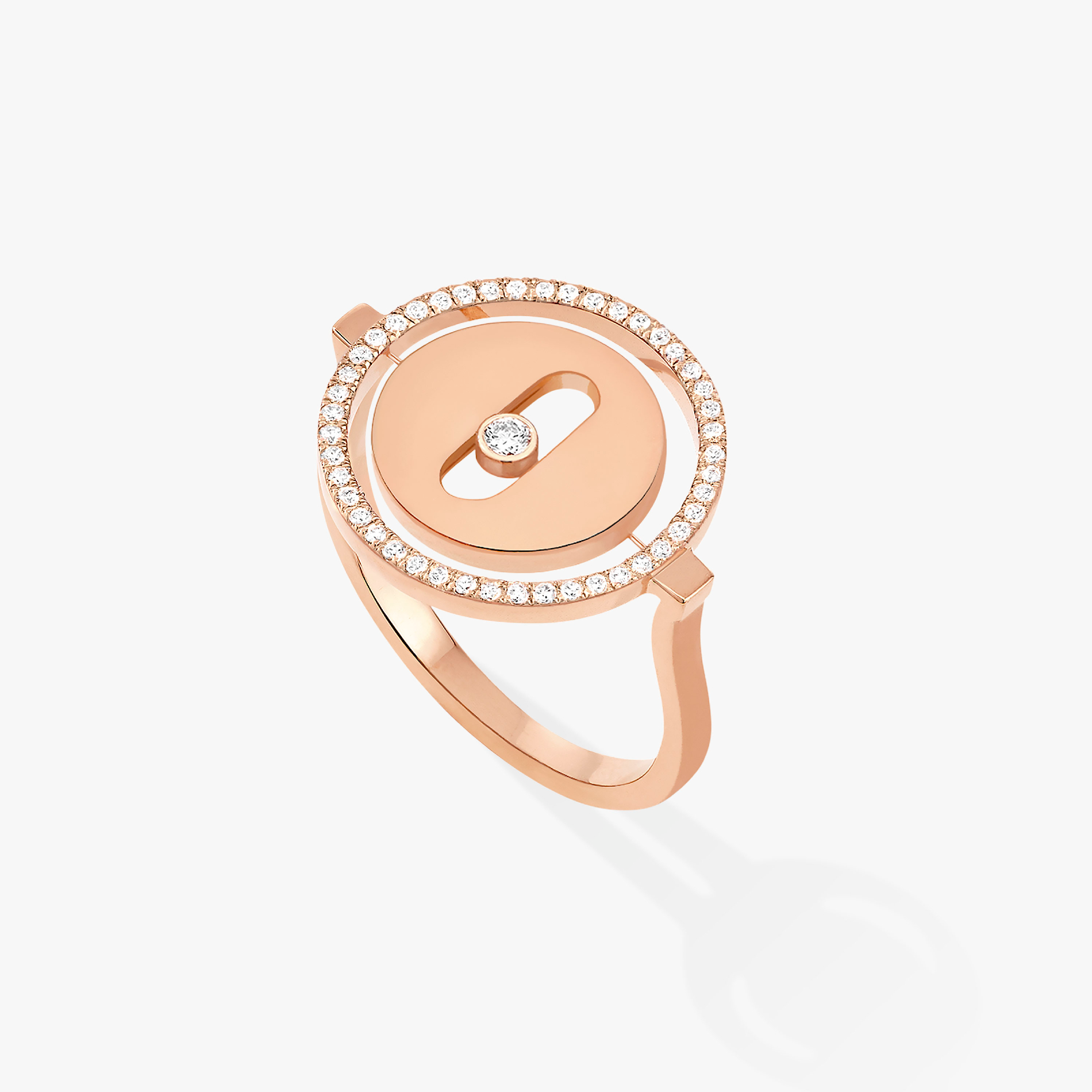 [Twinkle ]Twinkle MOVE PINK GOLD DIAMOND RING