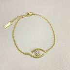 [Twinkle ]Twinkle Eye Pave-Set Diamond Bracelet