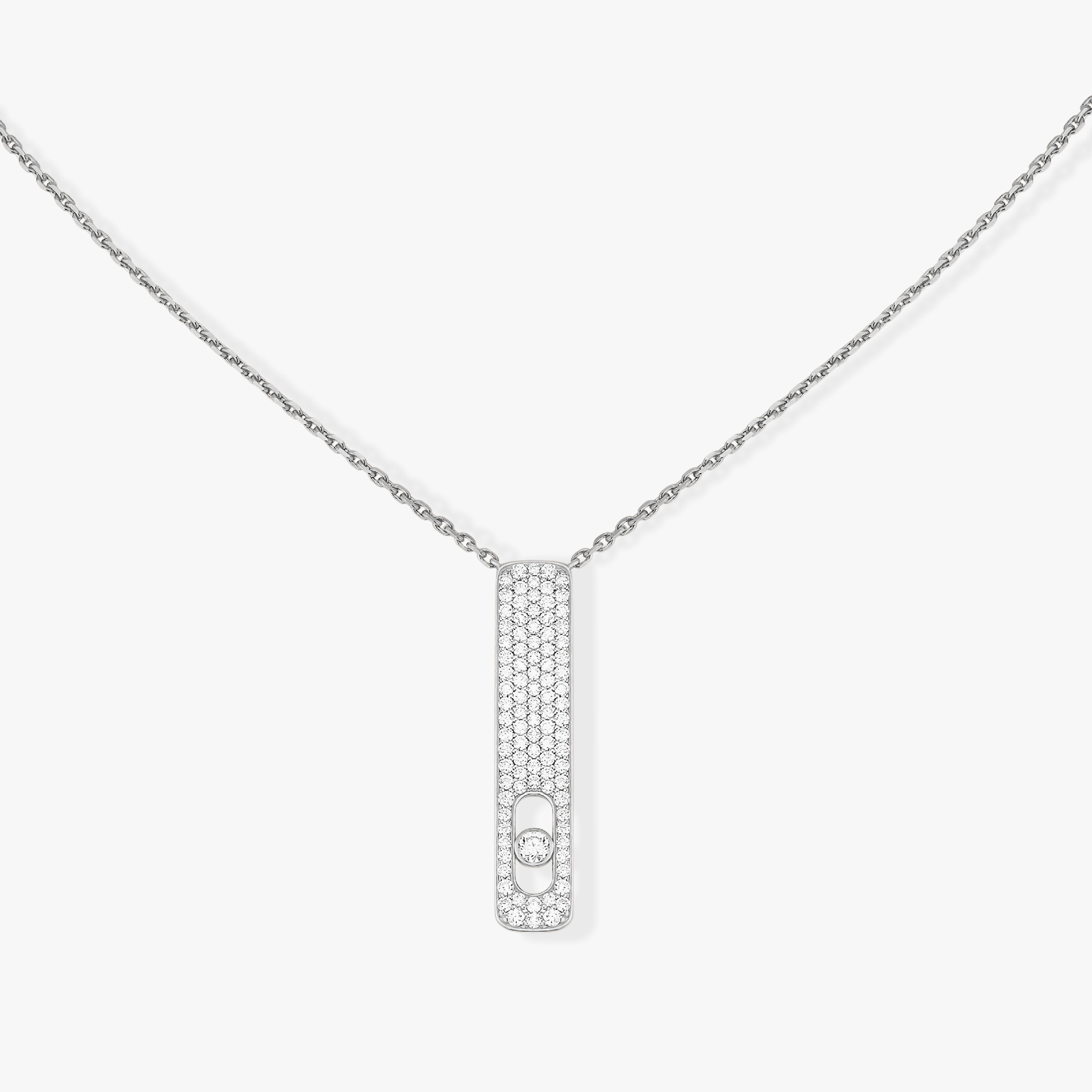 [Twinkle ]MY FIRST DIAMOND PAVED NECKLACE
