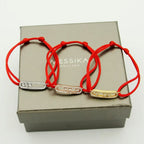 [Twinkle ]MK Care(s) pink cord pavé bracelet
