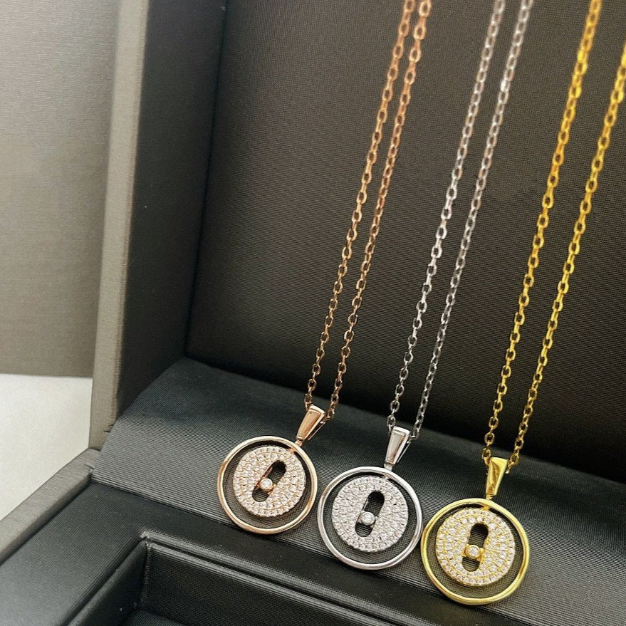[Twinkle ]Twinkle MOVER PM PAVED NECKLACE