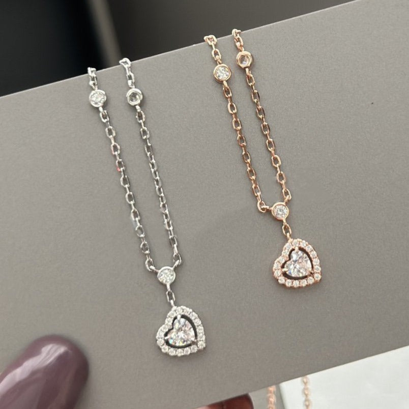 [Twinkle ]JOY HEART DIAMOND NECKLACE