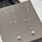 [Twinkle ]JOY HEART DIAMOND NECKLACE