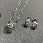 [Twinkle ]CHAIN MOVE ROMANE PEDAND NECKLACE