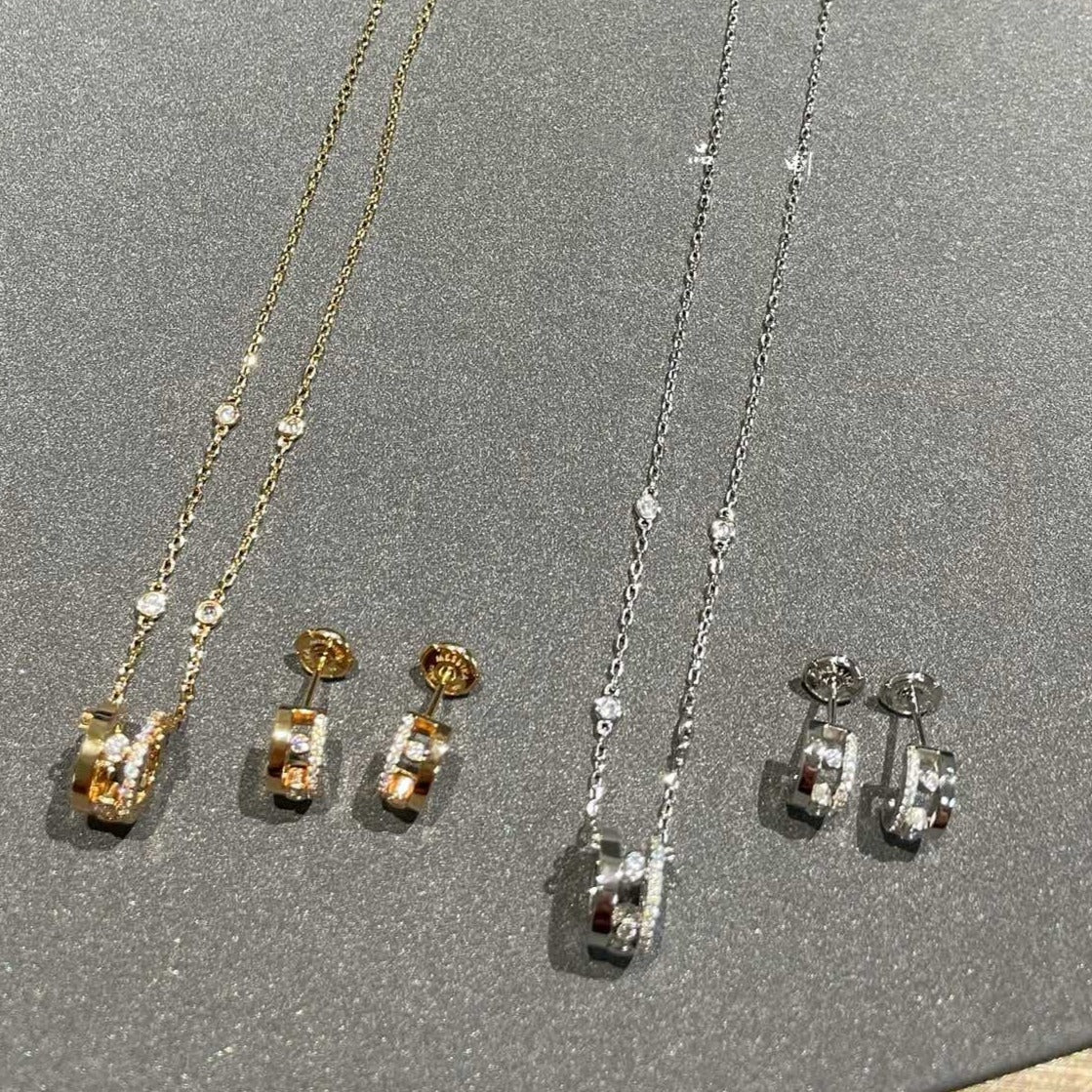 [Twinkle ]CHAIN MOVE ROMANE PEDAND NECKLACE