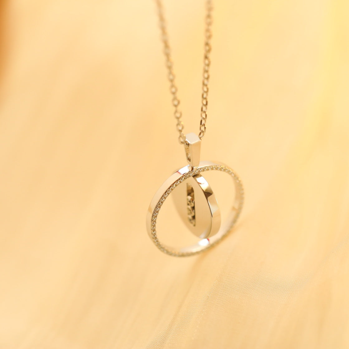 [Twinkle ]Twinkle MOVE MM SILVER DIAMOND NECKLACE