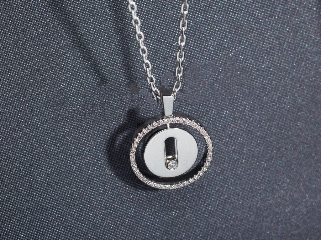 [Twinkle ]Twinkle MOVE PM NECKLACE SILVER DIAMOND