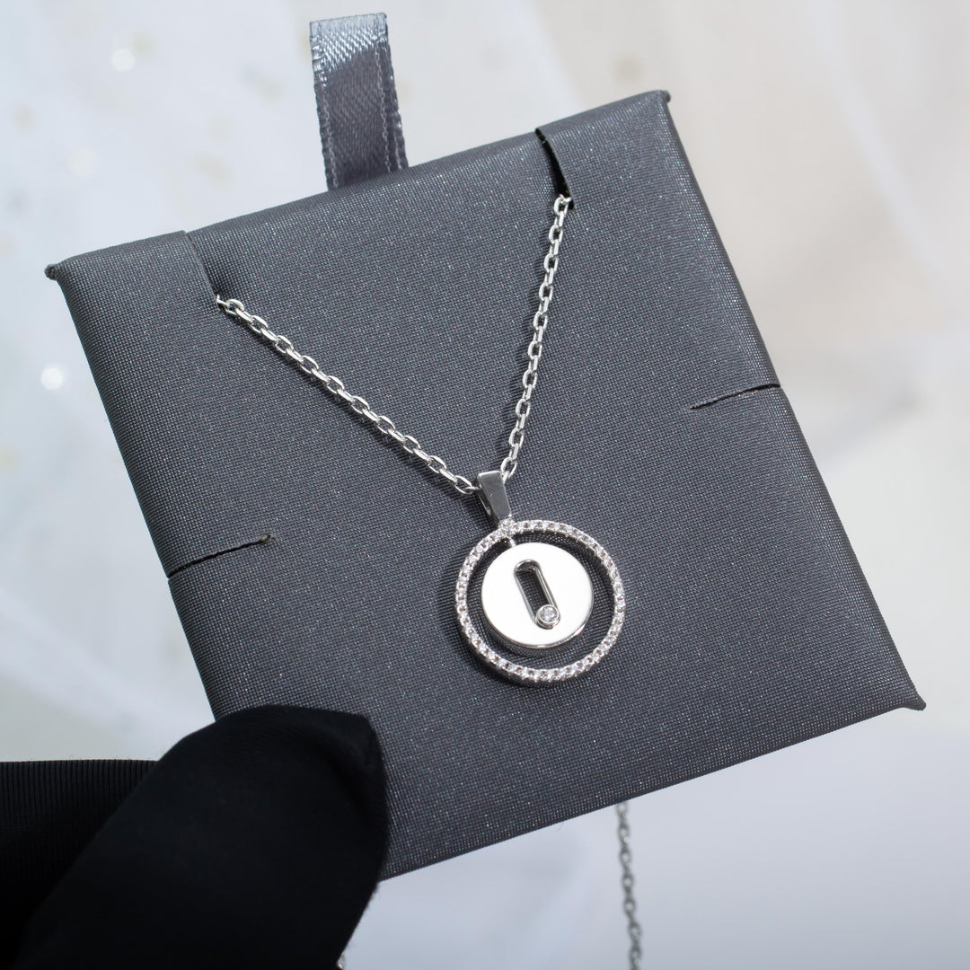 [Twinkle ]Twinkle MOVE PM NECKLACE SILVER DIAMOND