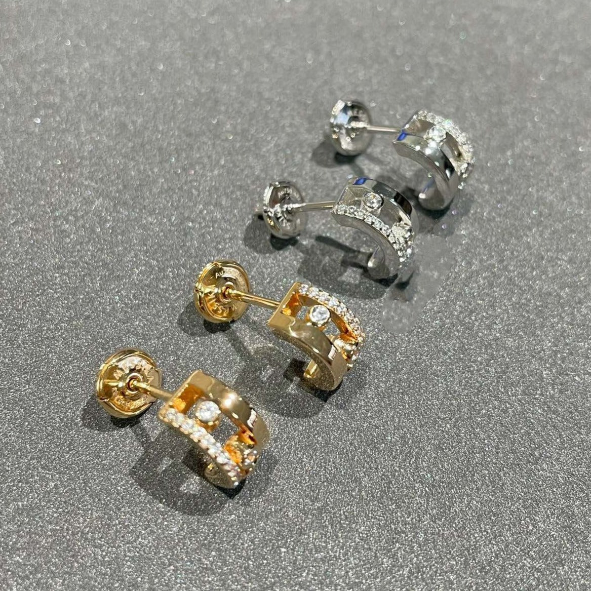 [Twinkle ]MOVE ROMANE EARRINGS DIAMOND