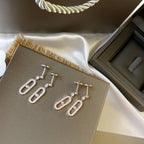 [Twinkle ]DORMEUSES MOVE UNO DIAMOND EARRINGS