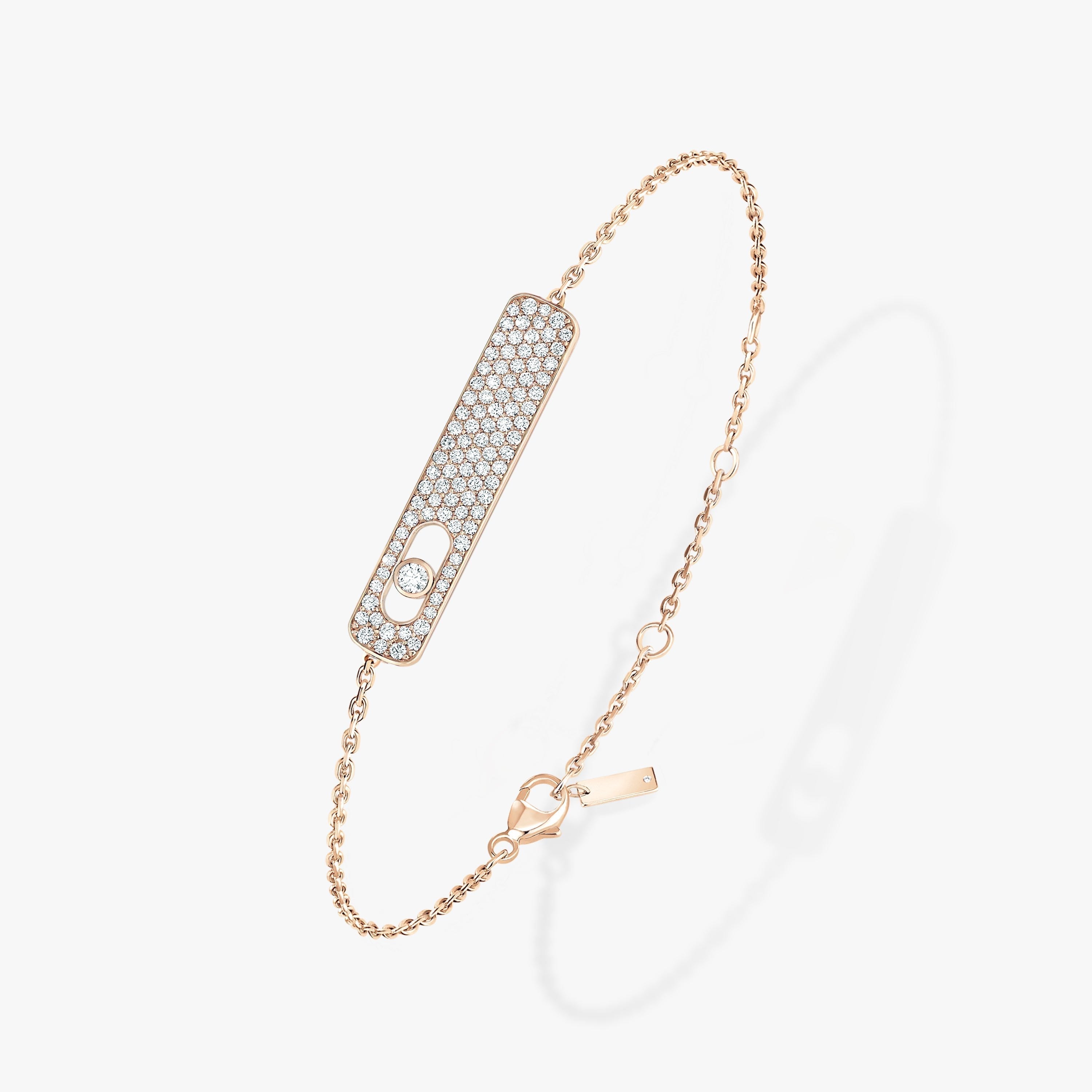 [Twinkle ]MOVE CLASSIQUE DIAMOND PAVED BRACELET