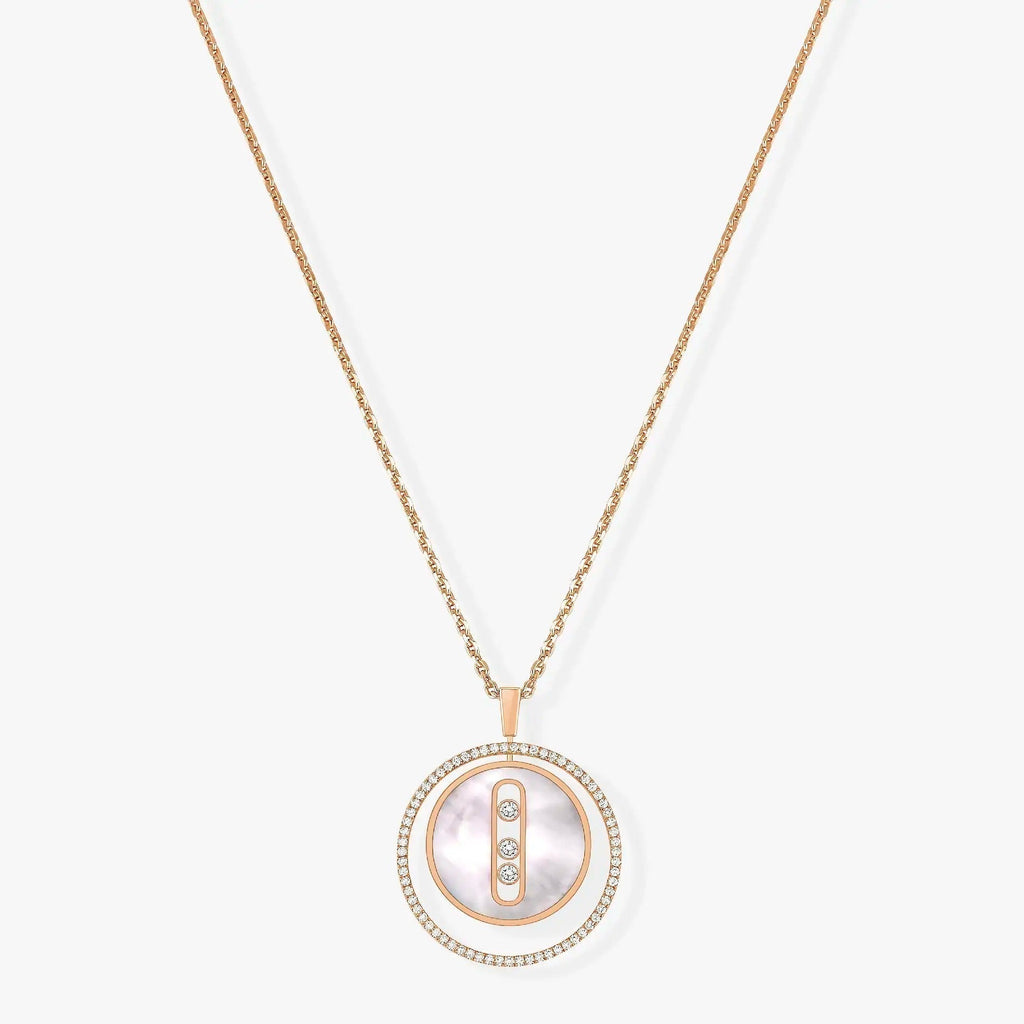 [Twinkle ]Twinkle MOVE MM NACRE BLANCHE DIAMOND NECKLACE