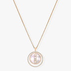 [Twinkle ]Twinkle MOVE MM NACRE BLANCHE DIAMOND NECKLACE
