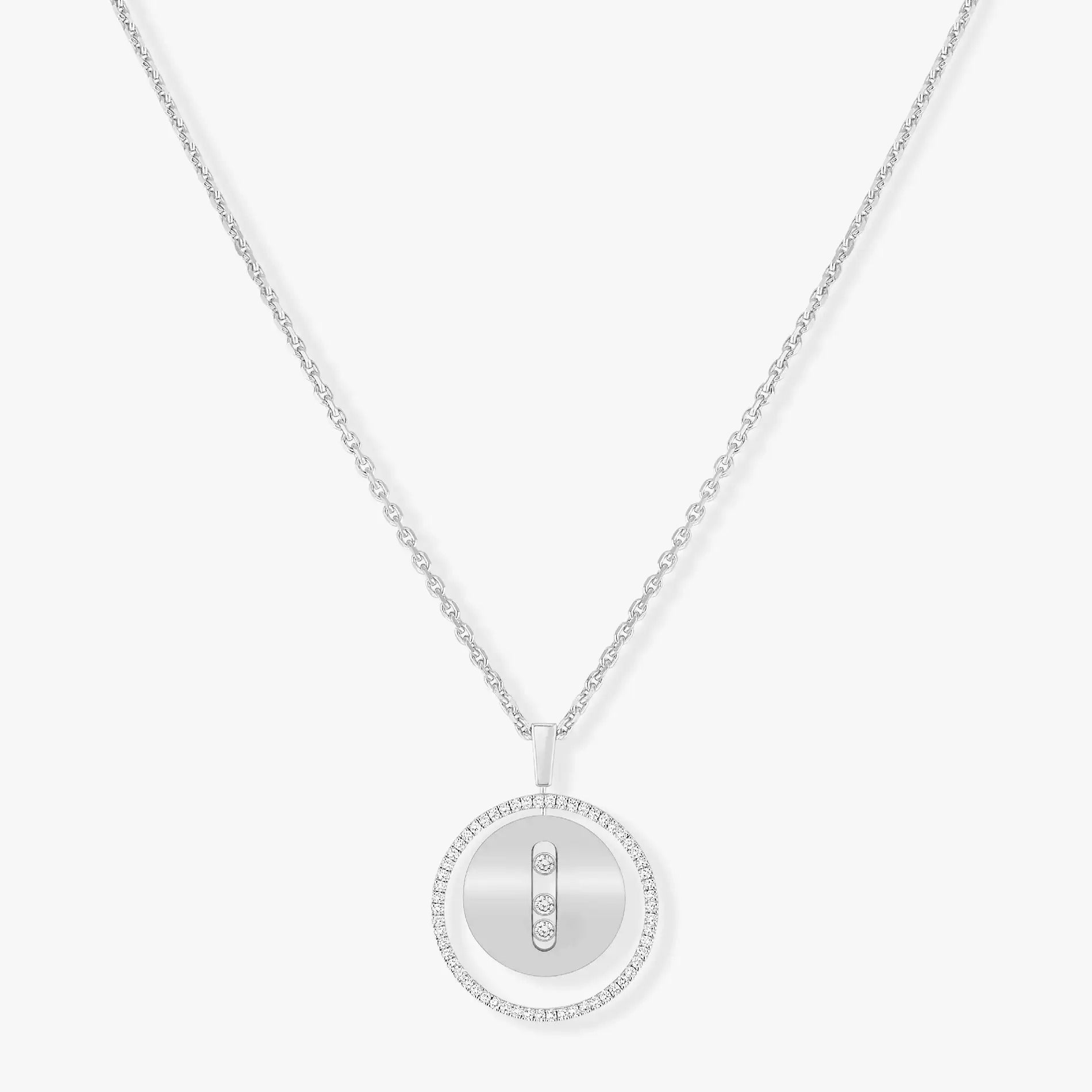 [Twinkle ]Twinkle MOVE MM SILVER DIAMOND NECKLACE