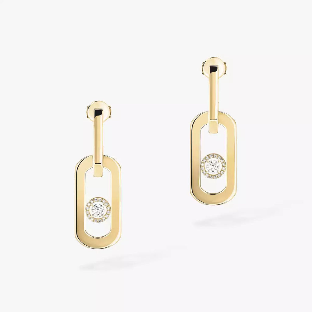 [Twinkle ] So Move XL Diamond Hoop Earring