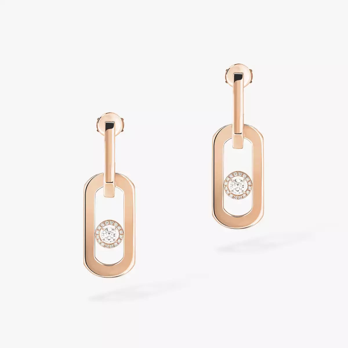 [Twinkle ]So Move XL Diamond Pendant Earrings