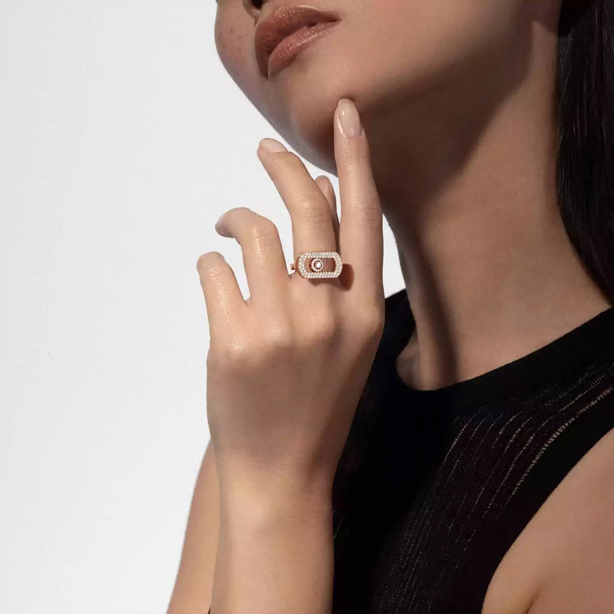 [Twinkle ]So Move Pave_-Set Diamond Ring