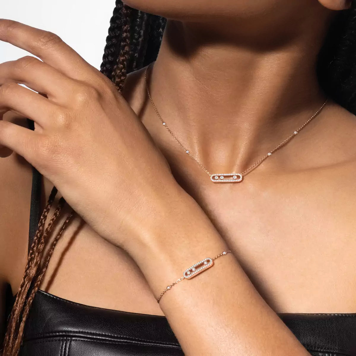 [Twinkle ]Pavé Baby Move Diamond Bracelet