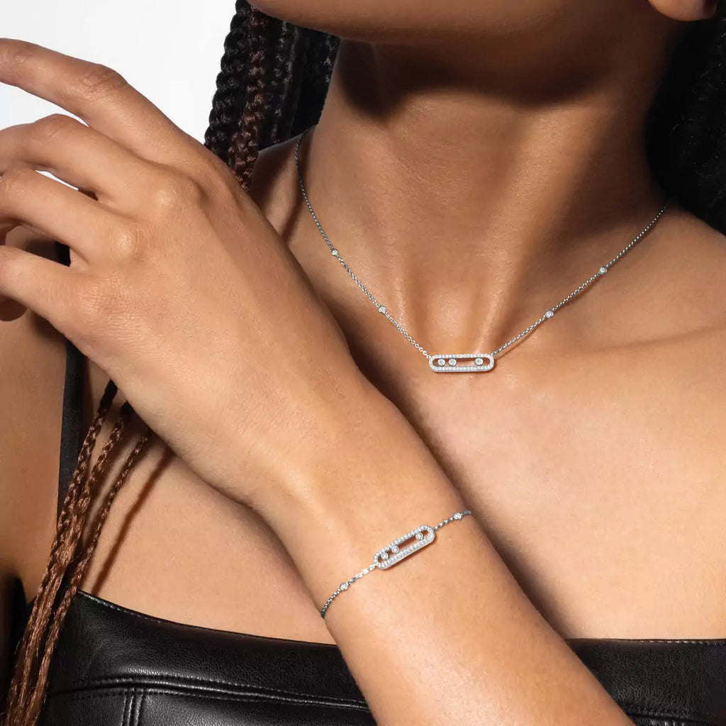 [Twinkle ]Pavé Baby Move Diamond Bracelet