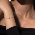 [Twinkle ]Diamond Necklace Move Uno