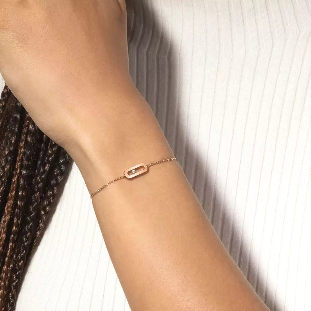 [Twinkle ]Move Uno Diamond Bracelet