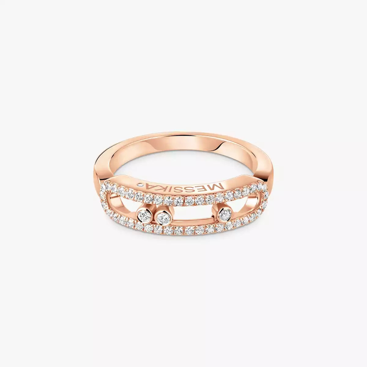 [Twinkle ] Baby Move Gold Diamond Pave_ Ring