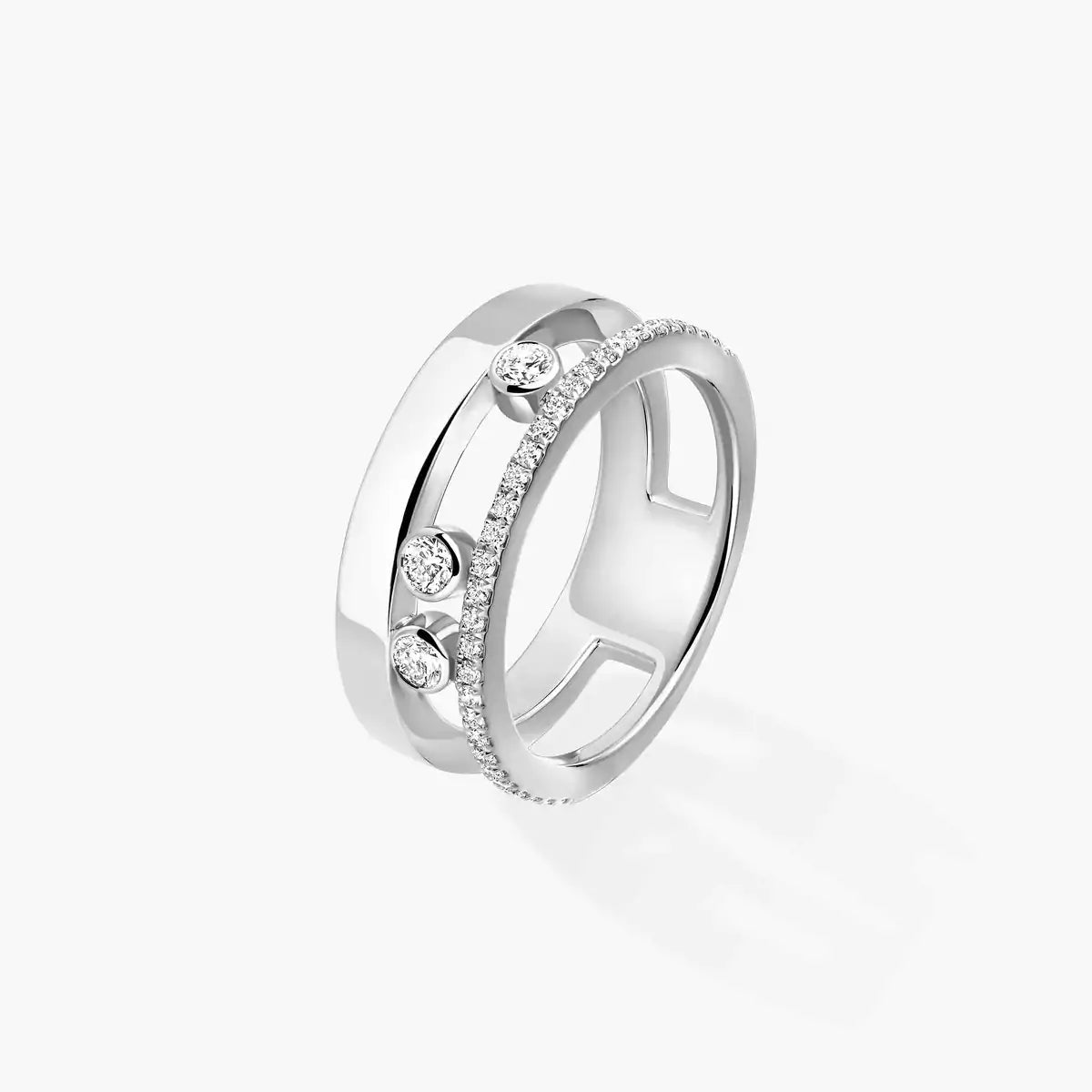 [Twinkle ]Move Romane Diamond Ring