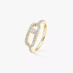 [Twinkle ]Move Uno Diamond Ring in Gold