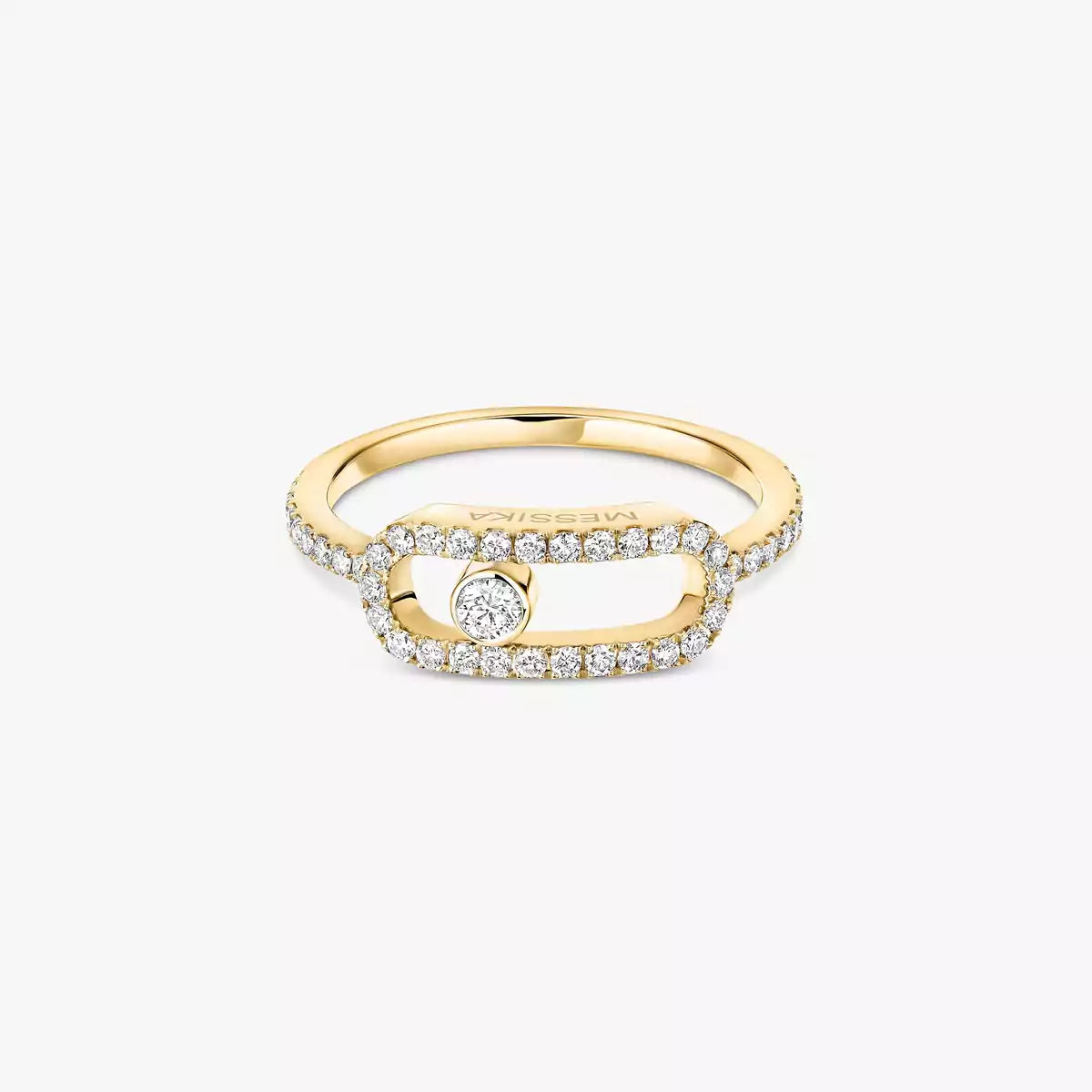 [Twinkle ]Move Uno Diamond Ring in Gold