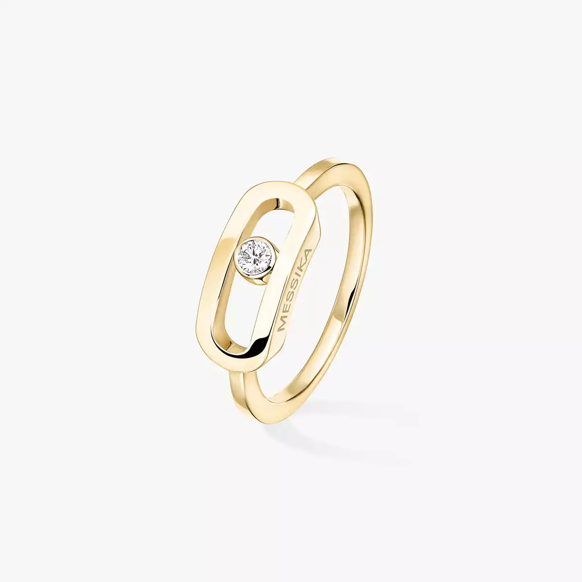 [Twinkle ]Move Uno Diamond Ring in Gold