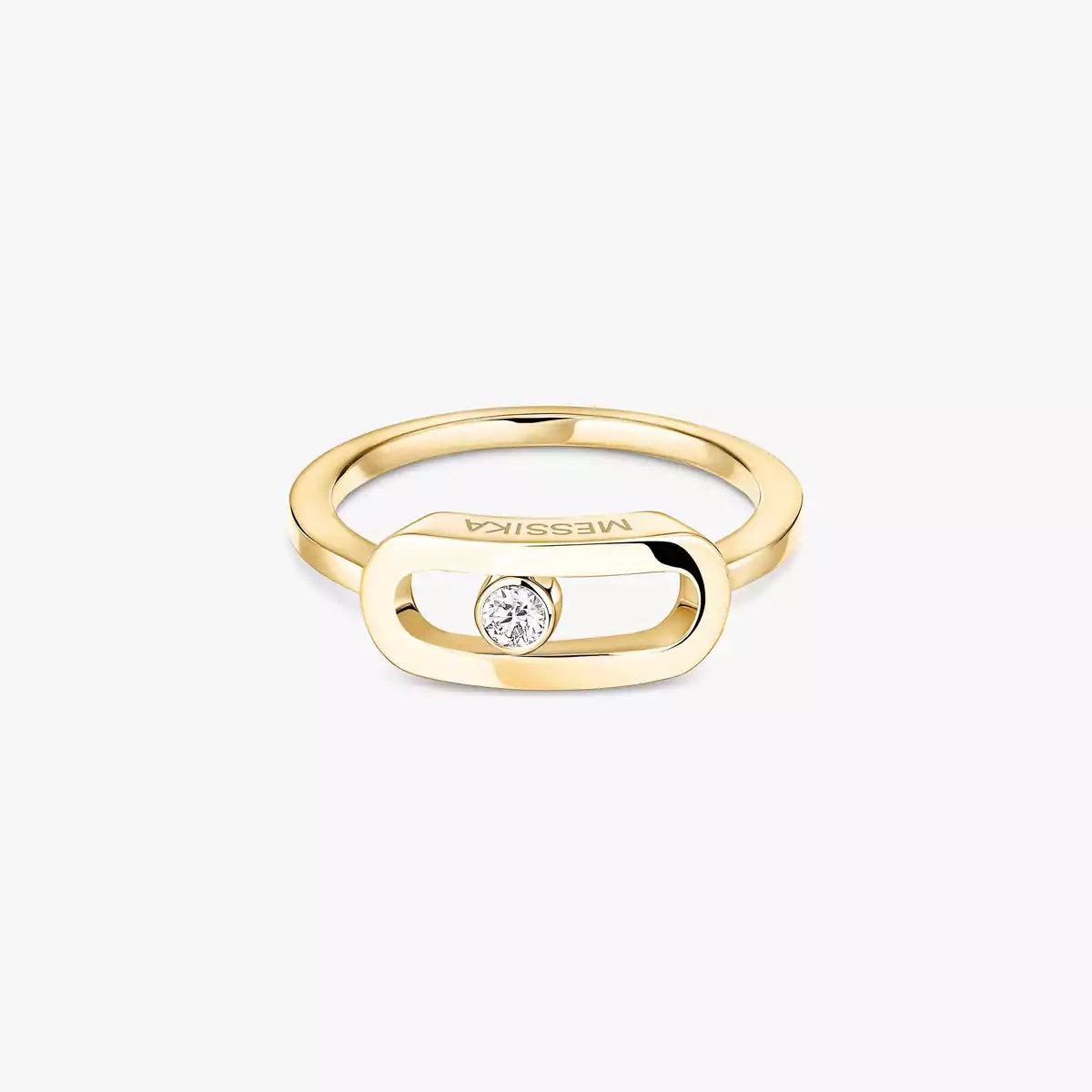 [Twinkle ]Move Uno Diamond Ring in Gold