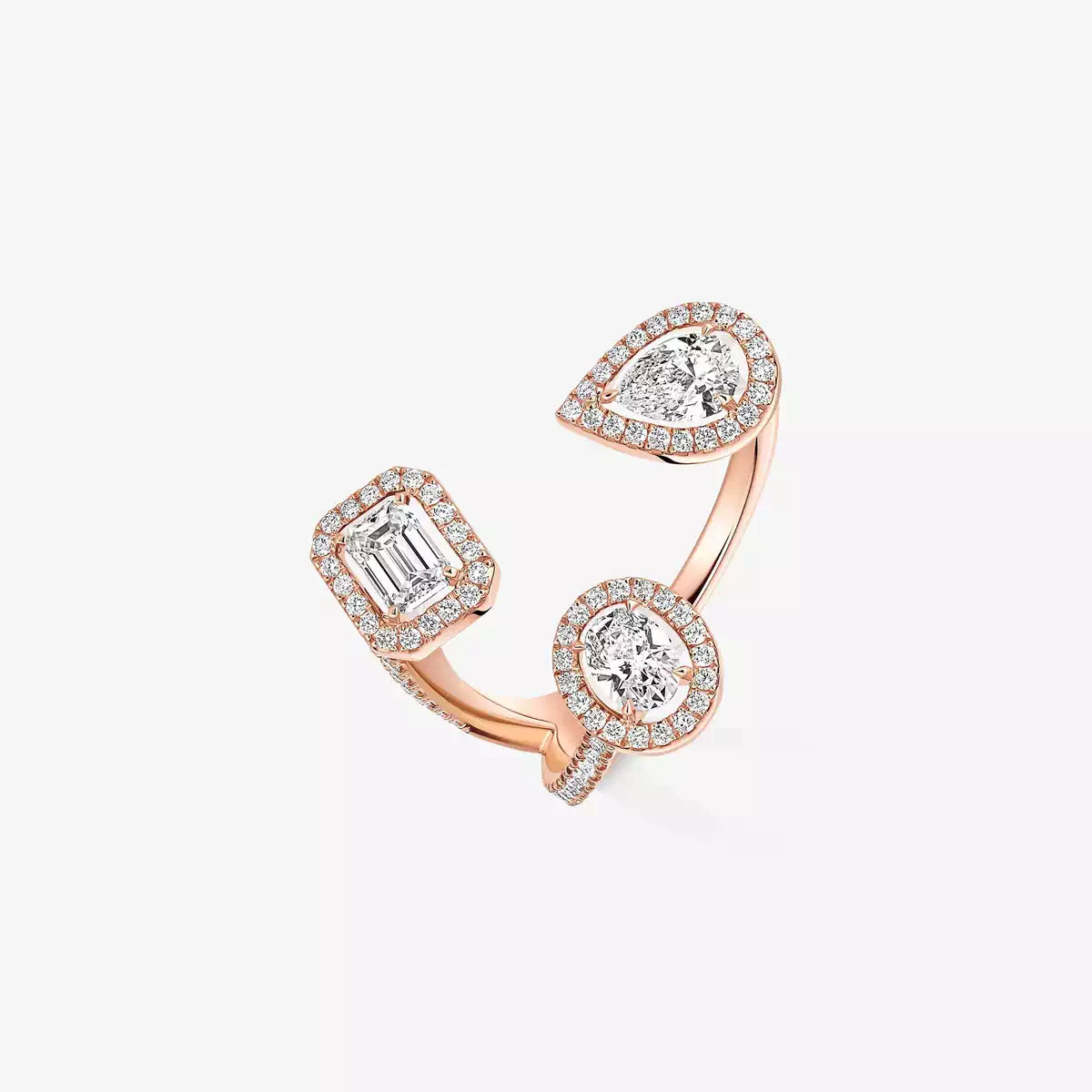 [[Twinkle ] Diamond Ring 0,25ct My Twin Trilogy