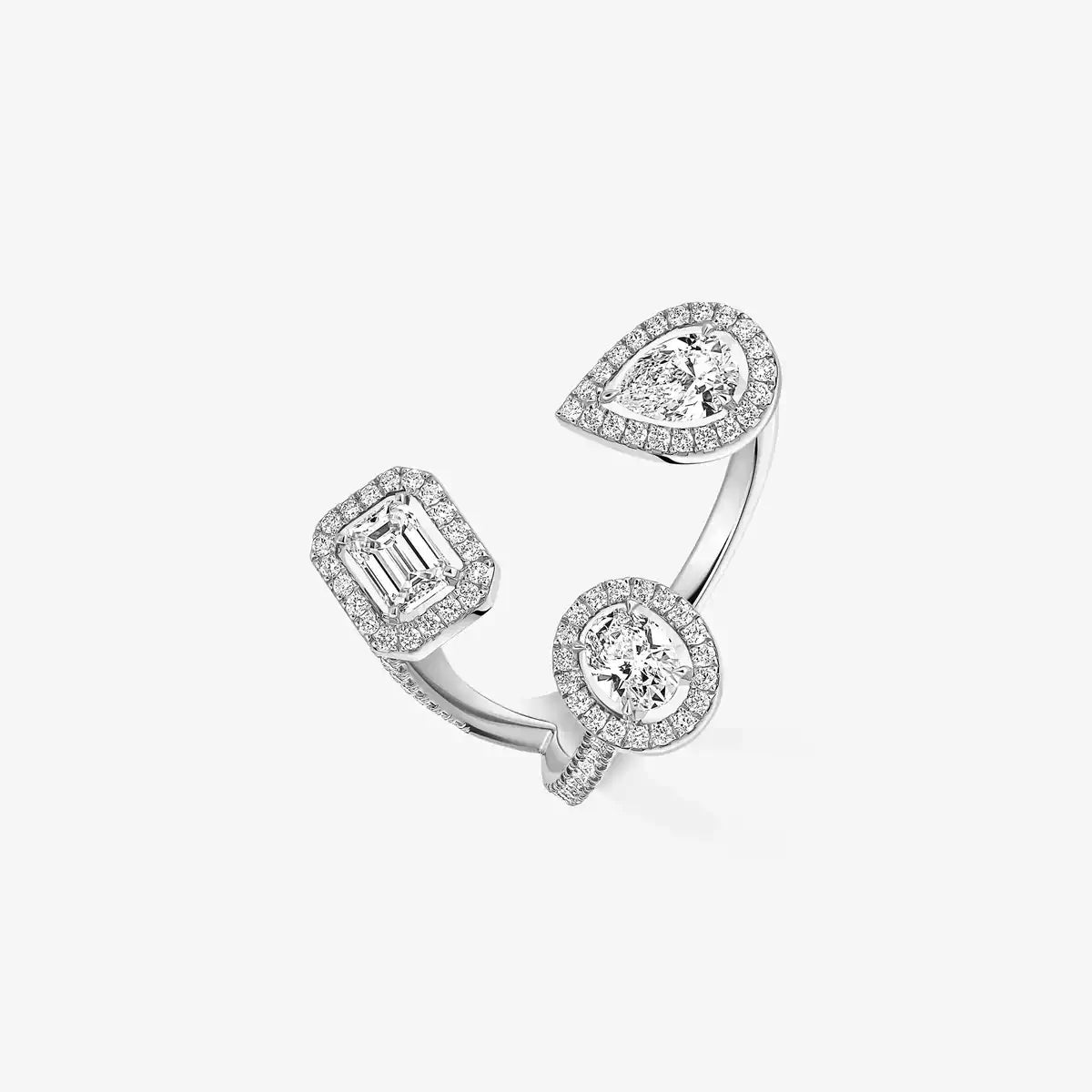 [[Twinkle ] Diamond Ring 0,25ct My Twin Trilogy