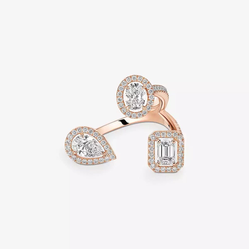 [[Twinkle ] Diamond Ring 0,25ct My Twin Trilogy