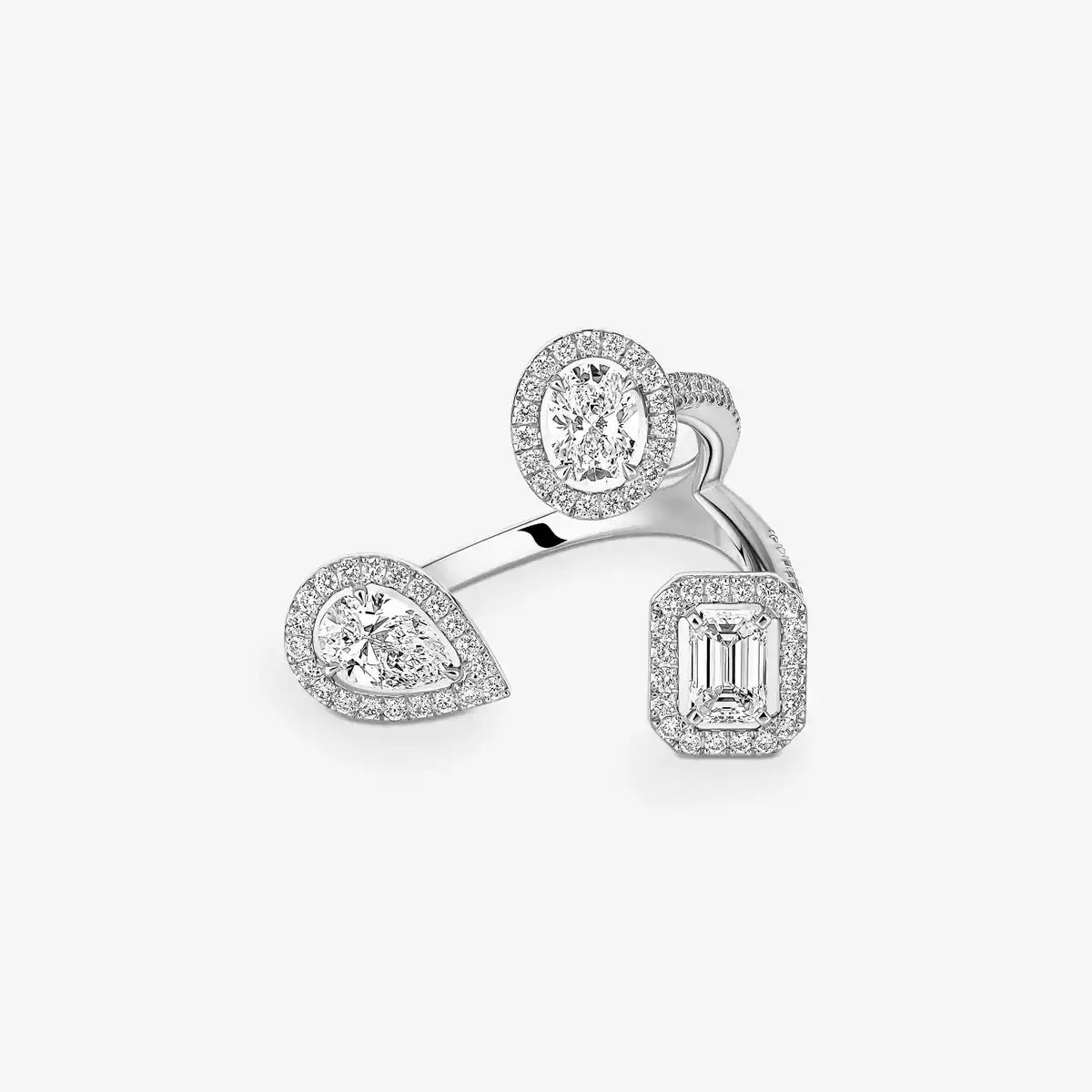 [[Twinkle ] Diamond Ring 0,25ct My Twin Trilogy