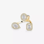 [[Twinkle ] Diamond Ring 0,25ct My Twin Trilogy