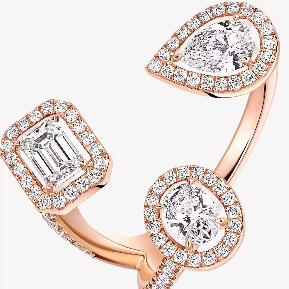 [[Twinkle ] Diamond Ring 0,25ct My Twin Trilogy