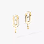 [Twinkle ]Diamond Mini Hoop Earrings Move Classique