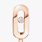 [Twinkle ]Diamond Mini Hoop Earrings Move Classique
