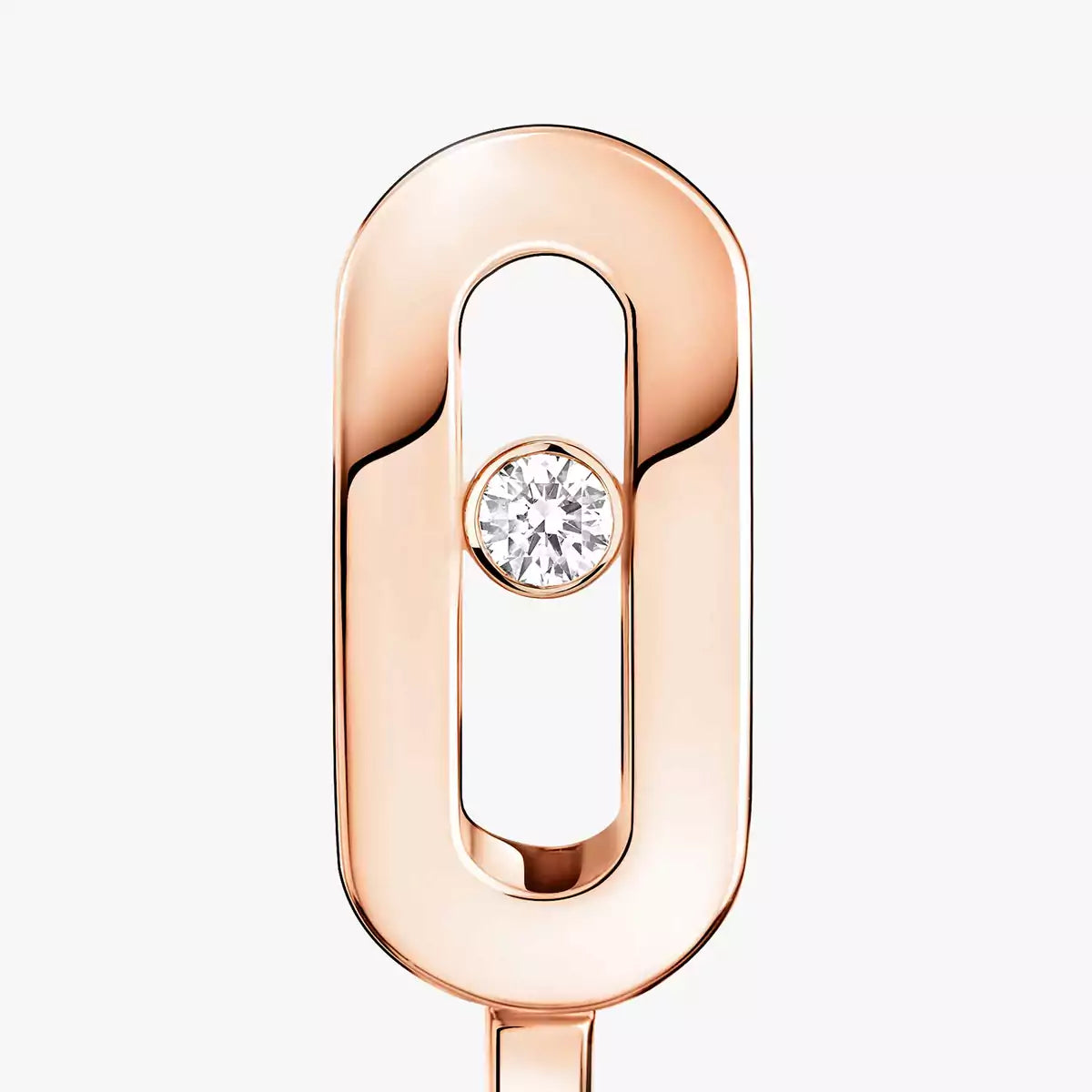 [Twinkle ]Diamond Mini Hoop Earrings Move Classique