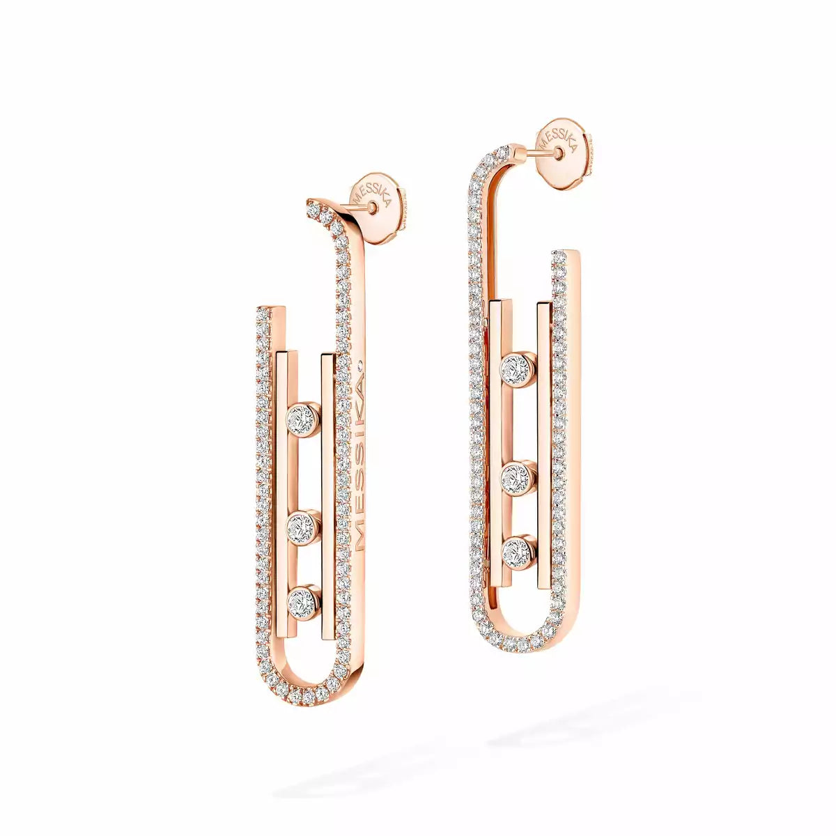 [Twinkle ]Diamond Pendant Earrings Move 10Th