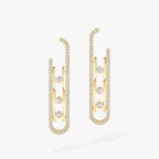 [Twinkle ]Diamond Pendant Earrings Move 10Th