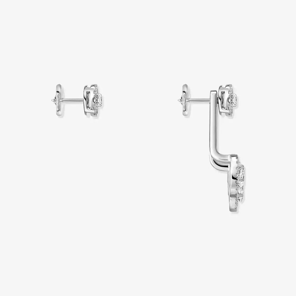 [Twinkle ] My Twin Trio  Diamond Earrings