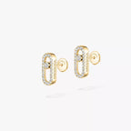 [Twinkle ]Move Uno Diamond Earrings