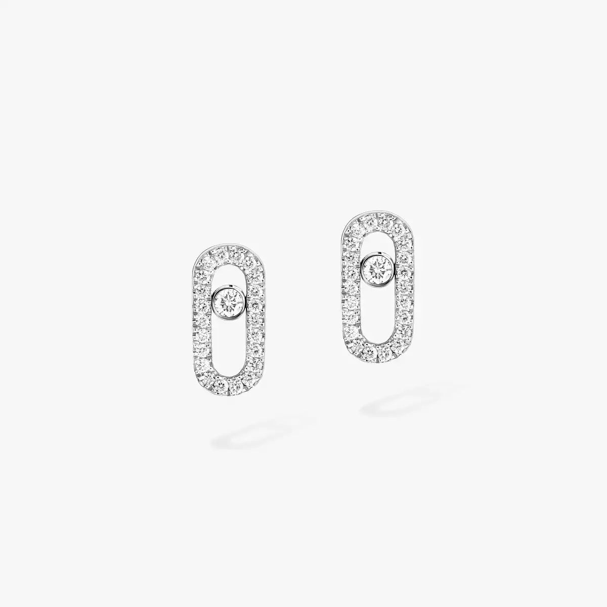 [Twinkle ]Move Uno Diamond Earrings